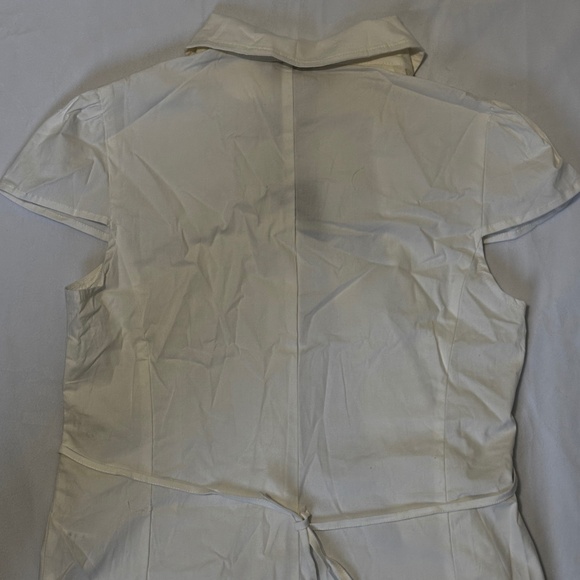 Soft Girl Season Poplin Top - Cream - Picture 2 of 3